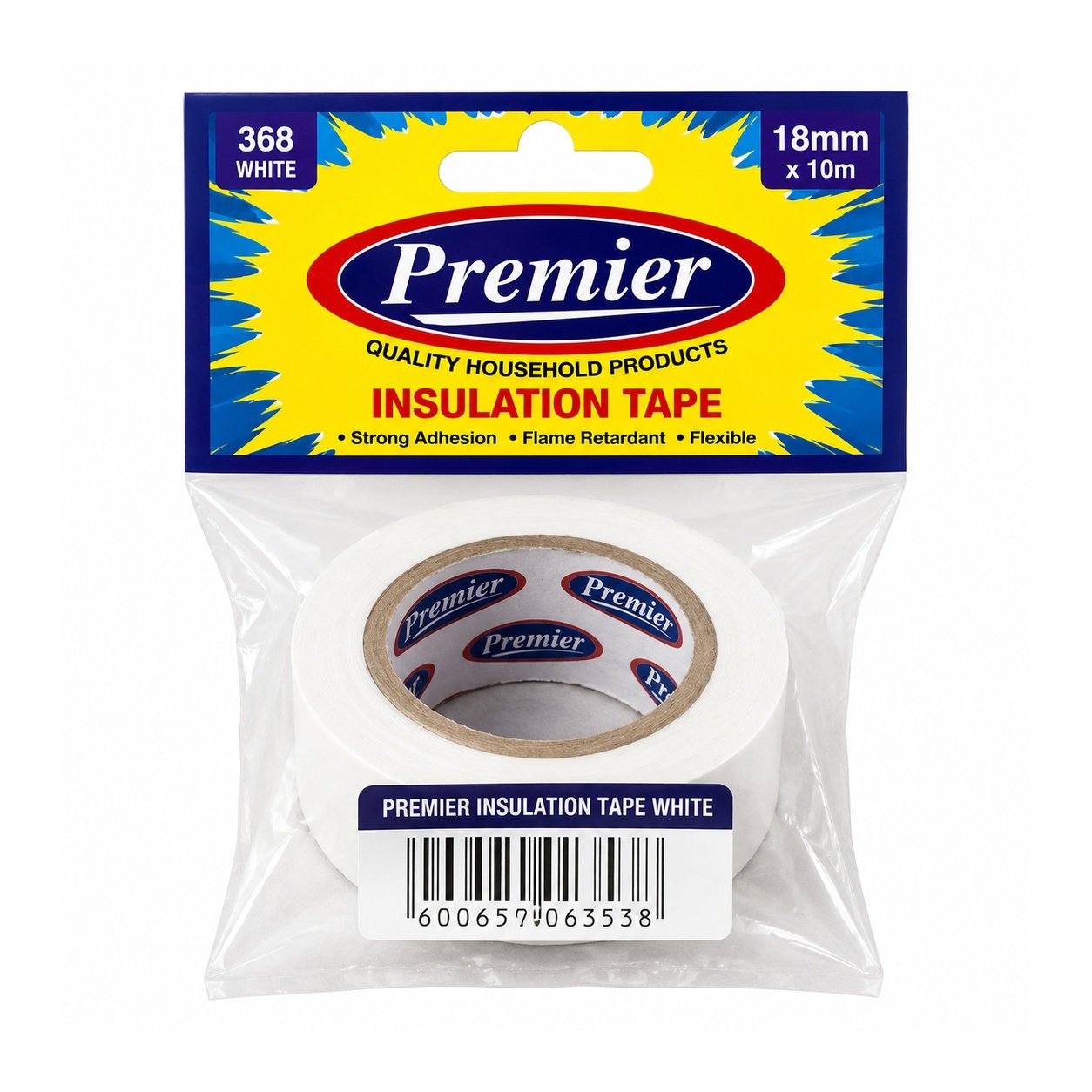 premier_insulation_tape_white_368_1254x1254 Premier Insulation Tape White 368 - Image 1