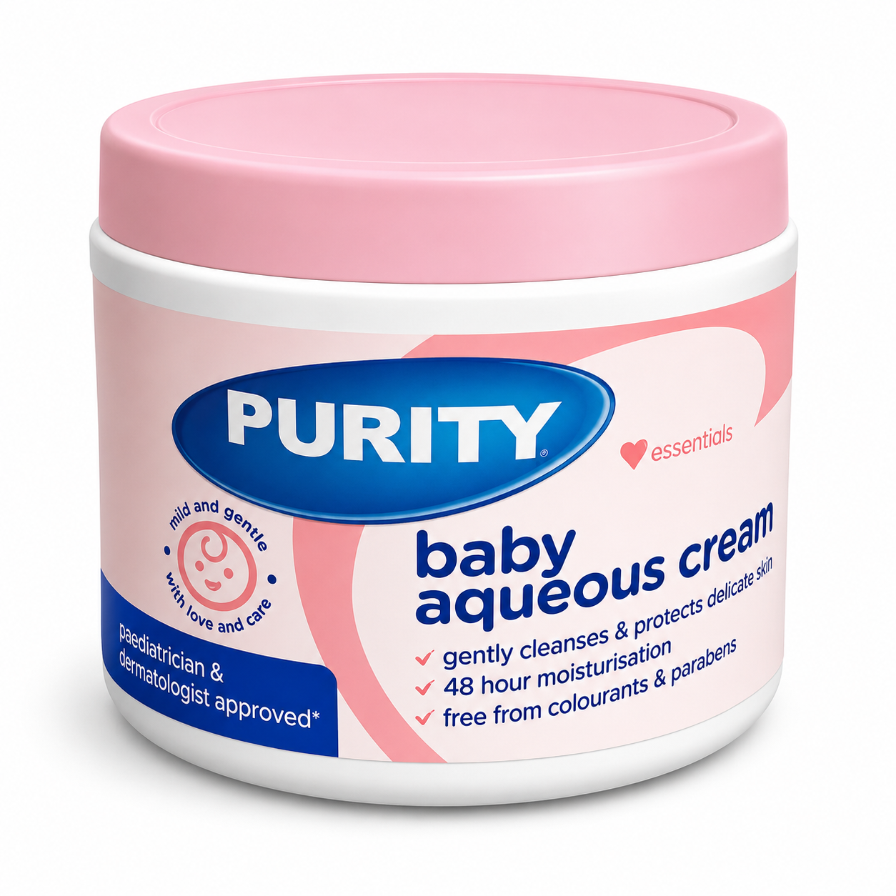 file_000000000490724380dba4799e2c0799 Purity Baby Aqueous Cream Essentials 325ml - Image 1