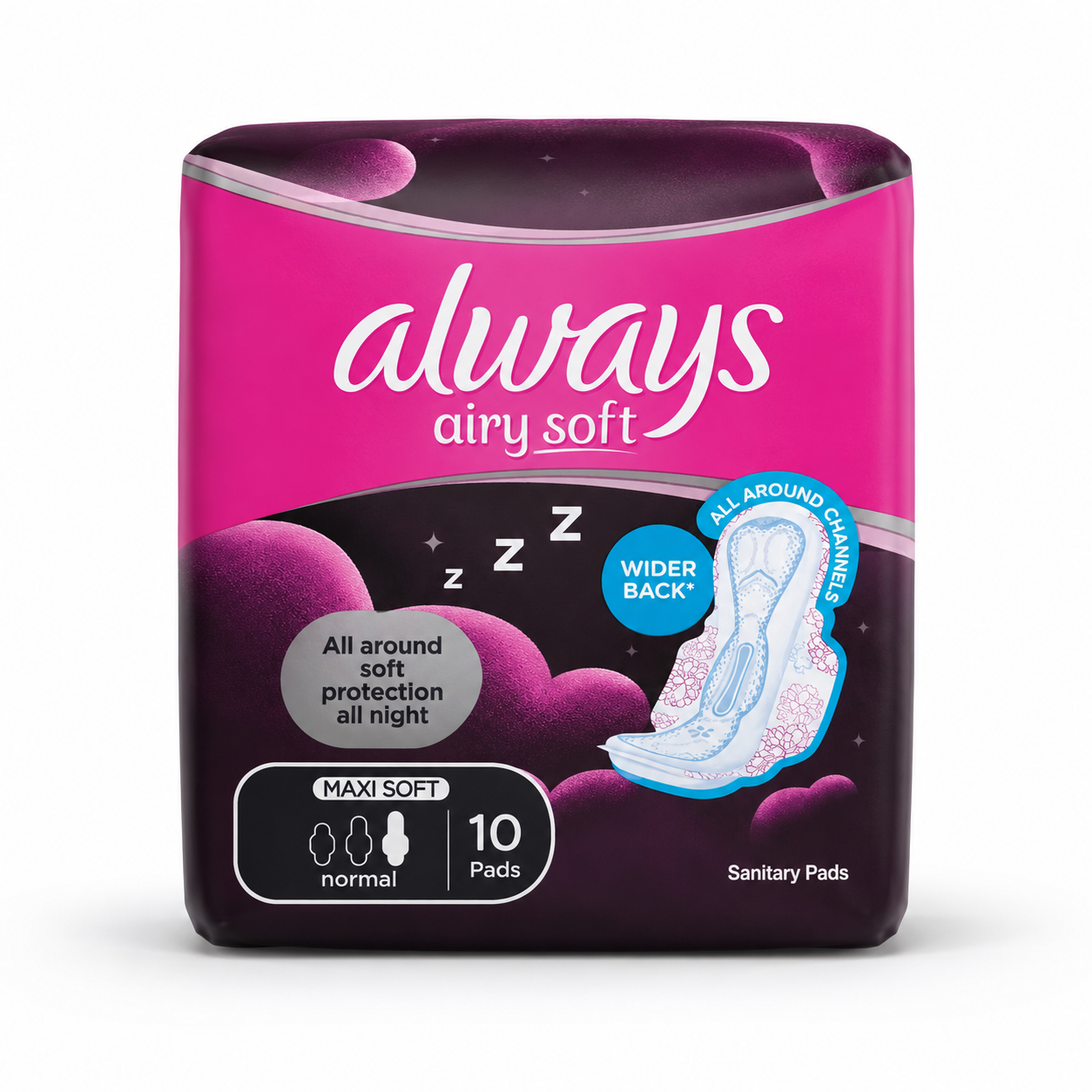 file_00000000d0b071f49d34a907713ec4b9 Always Airy Soft Maxi Soft Normal Sanitary Pads 10s - Image 1